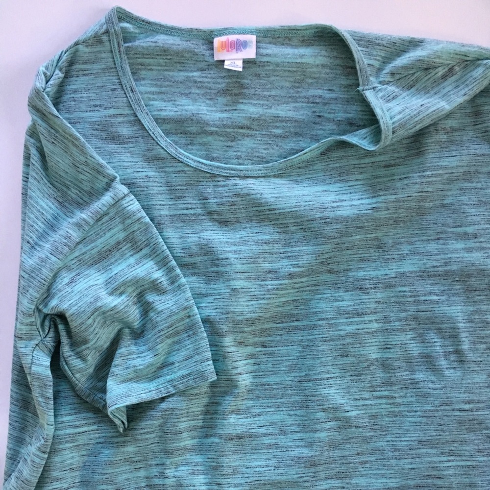 LuLaRoe Heathered Irma top